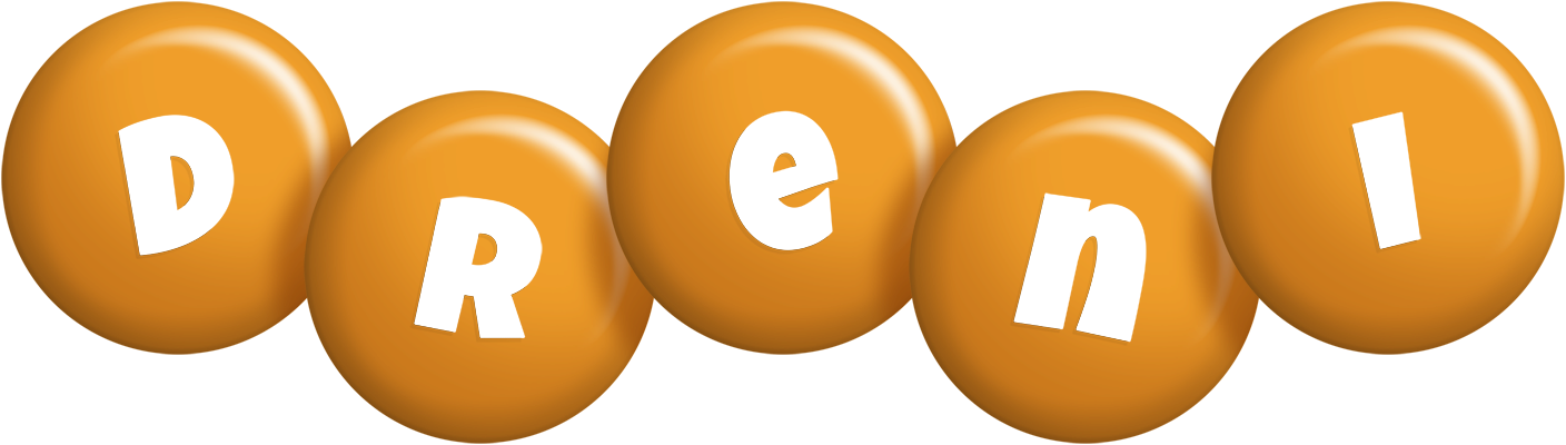 Dreni candy-orange logo