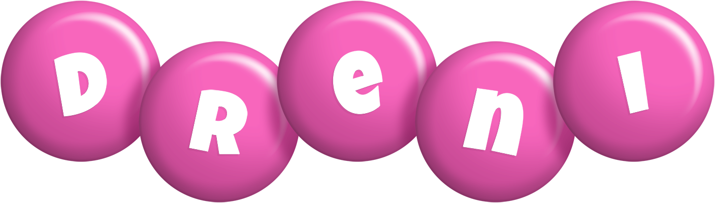 Dreni candy-pink logo