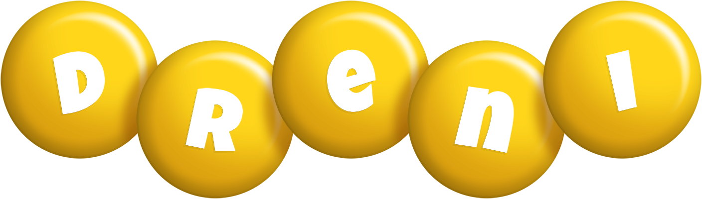 Dreni candy-yellow logo