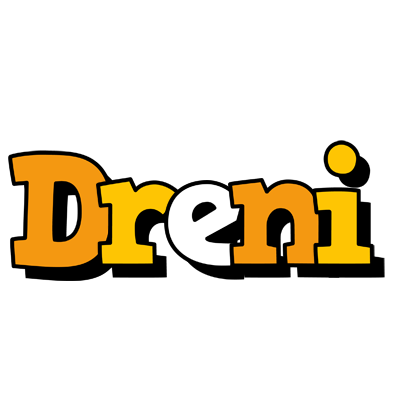 Dreni cartoon logo