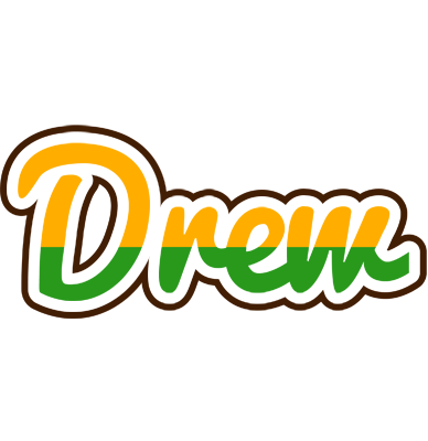 Drew banana logo