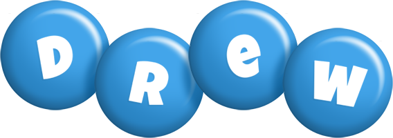 Drew candy-blue logo