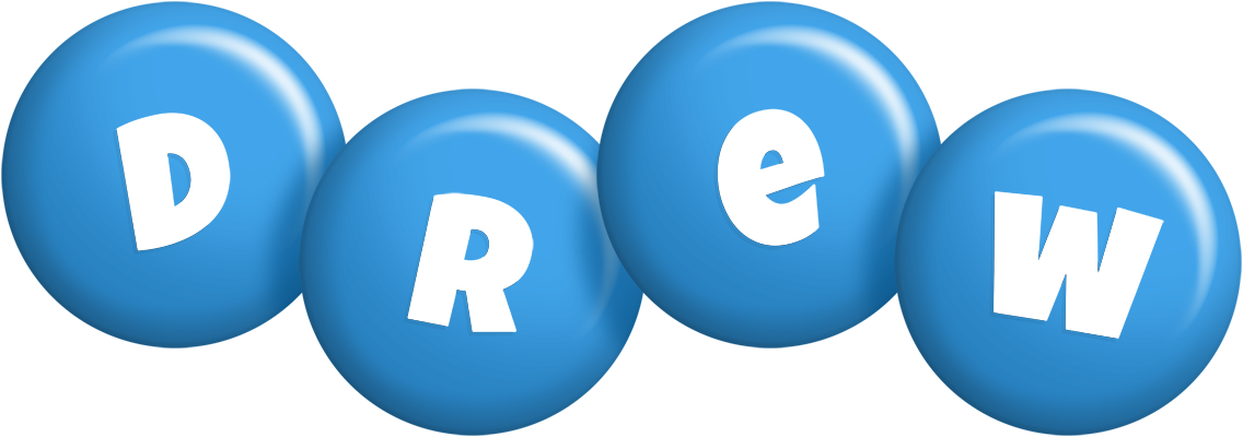Drew candy-blue logo
