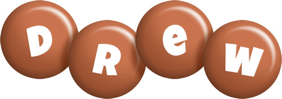 Drew candy-brown logo