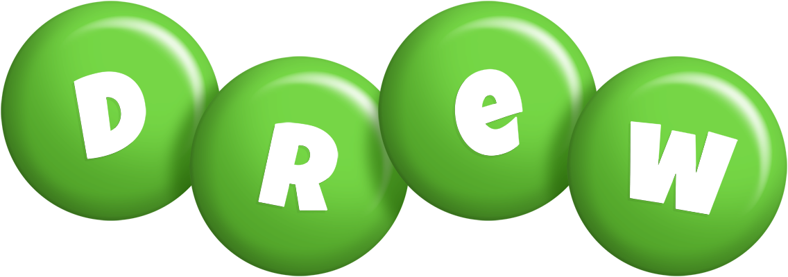 Drew candy-green logo
