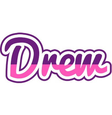 Drew cheerful logo