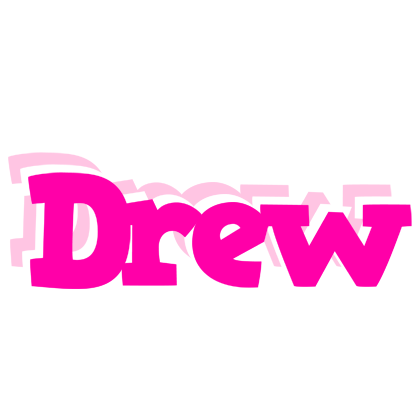 Drew dancing logo