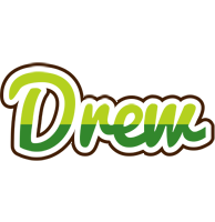 Drew golfing logo