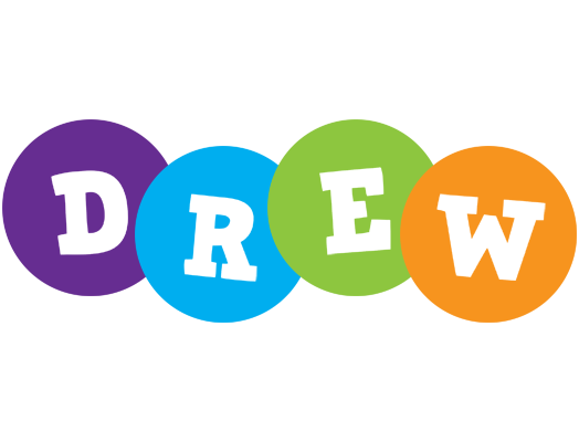 Drew happy logo