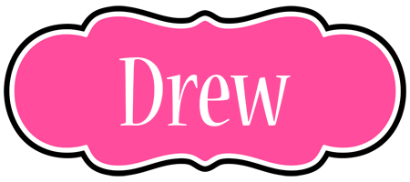 Drew invitation logo