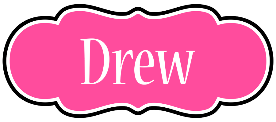 Drew invitation logo