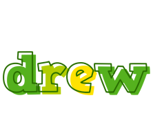 Drew juice logo