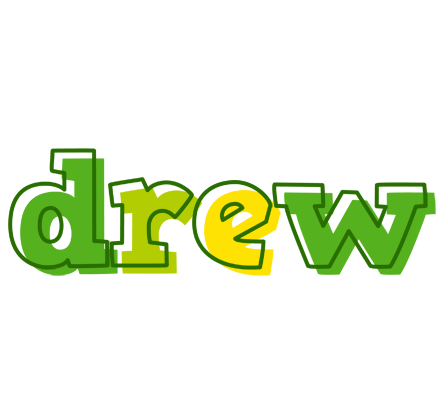 Drew juice logo