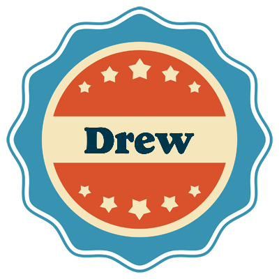 Drew labels logo