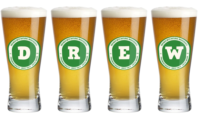 Drew lager logo