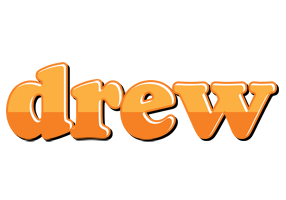 Drew orange logo