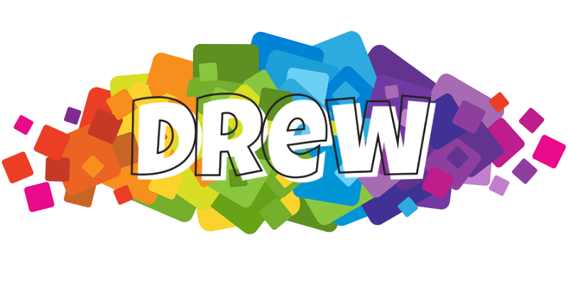 Drew pixels logo