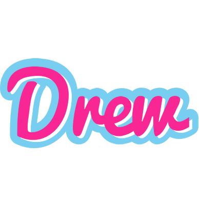 Drew popstar logo