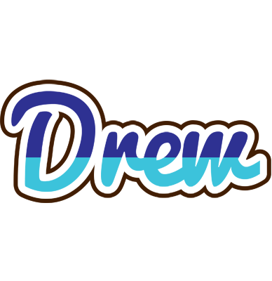 Drew raining logo