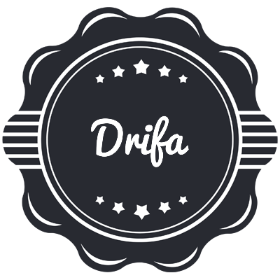 Drifa badge logo