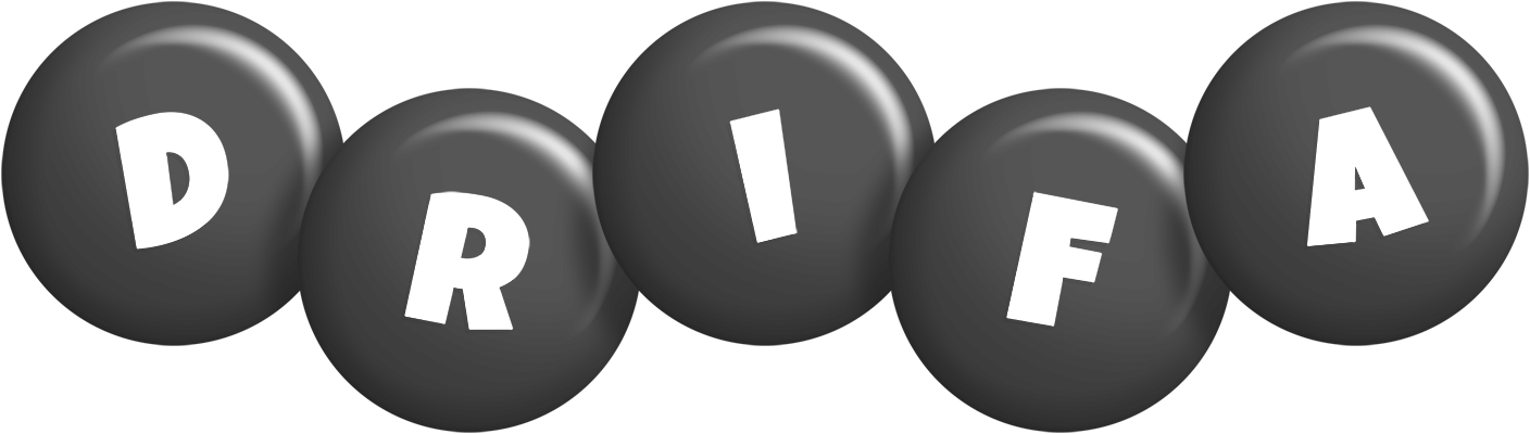 Drifa candy-black logo
