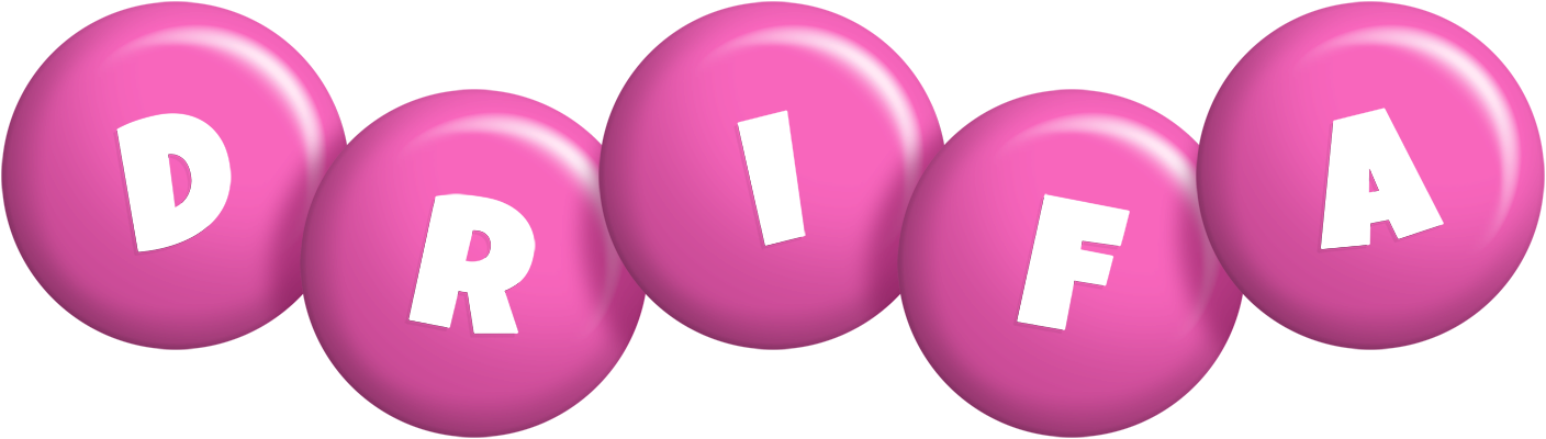 Drifa candy-pink logo