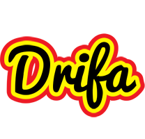 Drifa flaming logo
