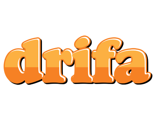 Drifa orange logo