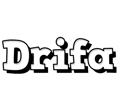 Drifa snowing logo