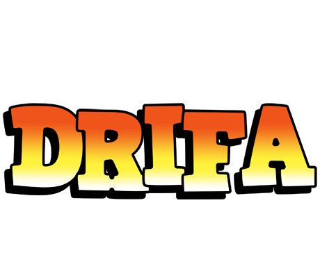 Drifa sunset logo