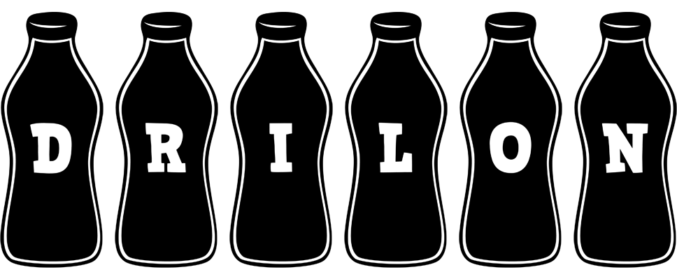 Drilon bottle logo