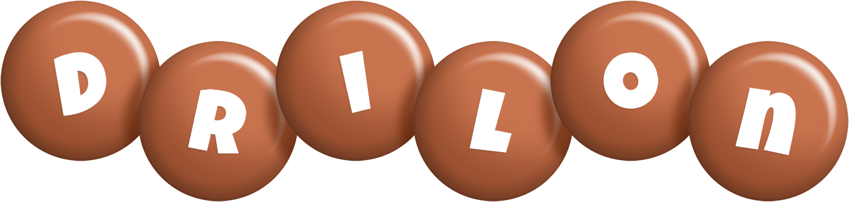 Drilon candy-brown logo