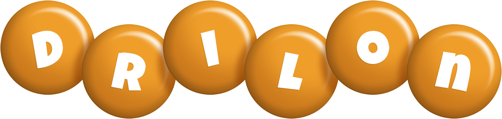 Drilon candy-orange logo