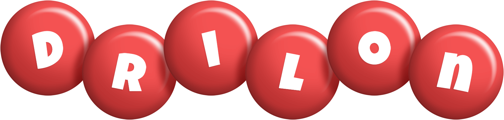 Drilon candy-red logo