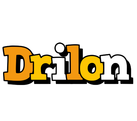Drilon cartoon logo