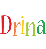 Drina birthday logo
