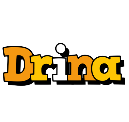 Drina cartoon logo