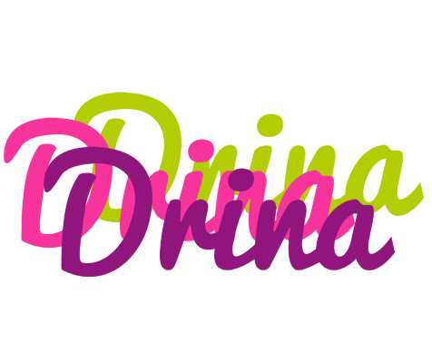 Drina flowers logo