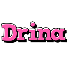 Drina girlish logo