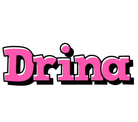 Drina girlish logo