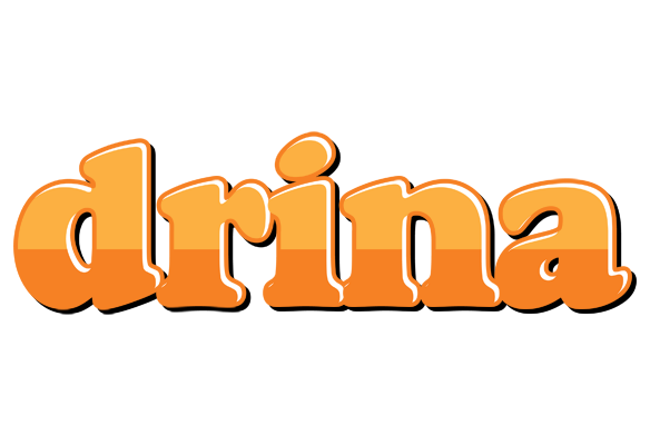 Drina orange logo