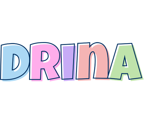 Drina pastel logo
