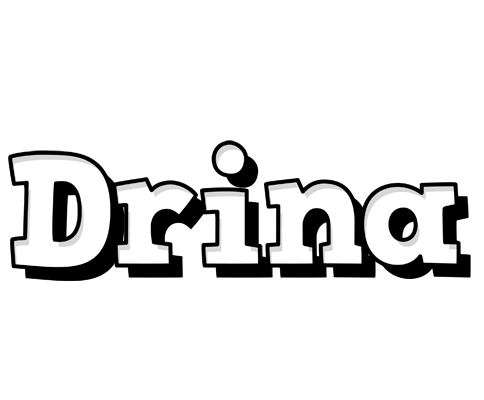 Drina snowing logo