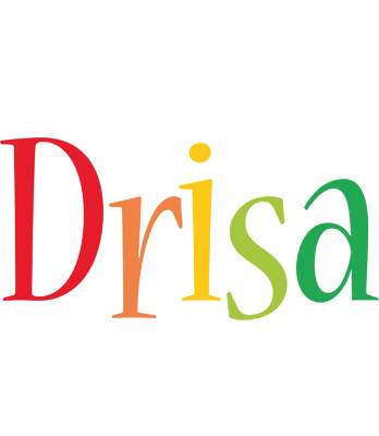 Drisa birthday logo