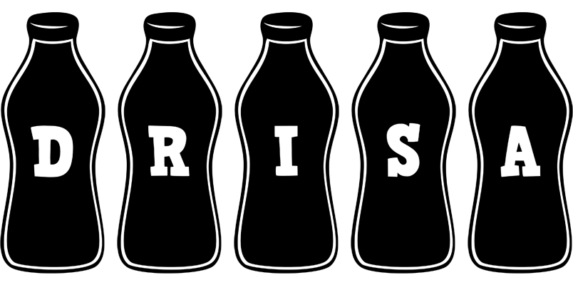 Drisa bottle logo