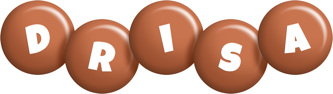 Drisa candy-brown logo