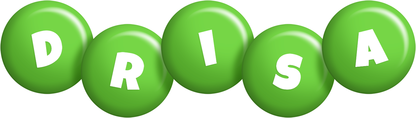 Drisa candy-green logo