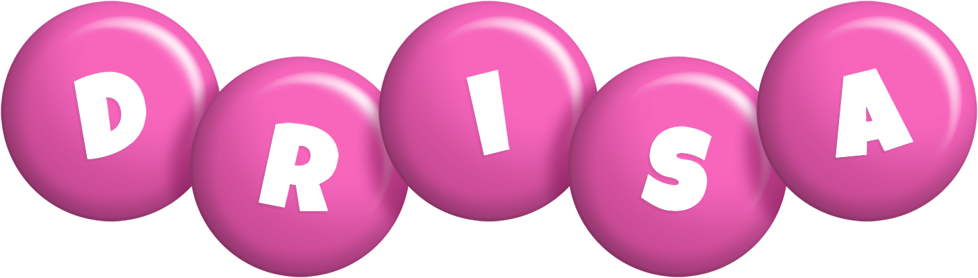 Drisa candy-pink logo