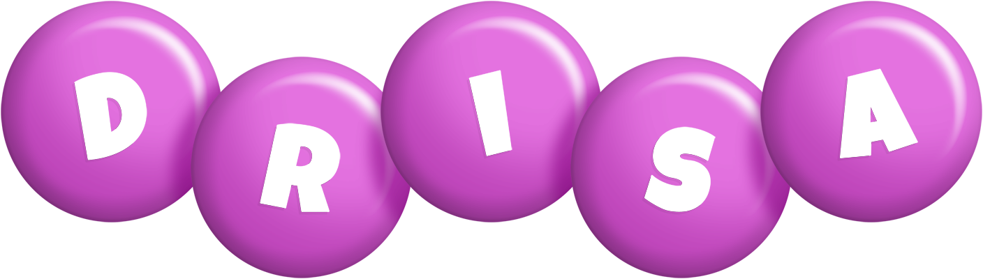 Drisa candy-purple logo