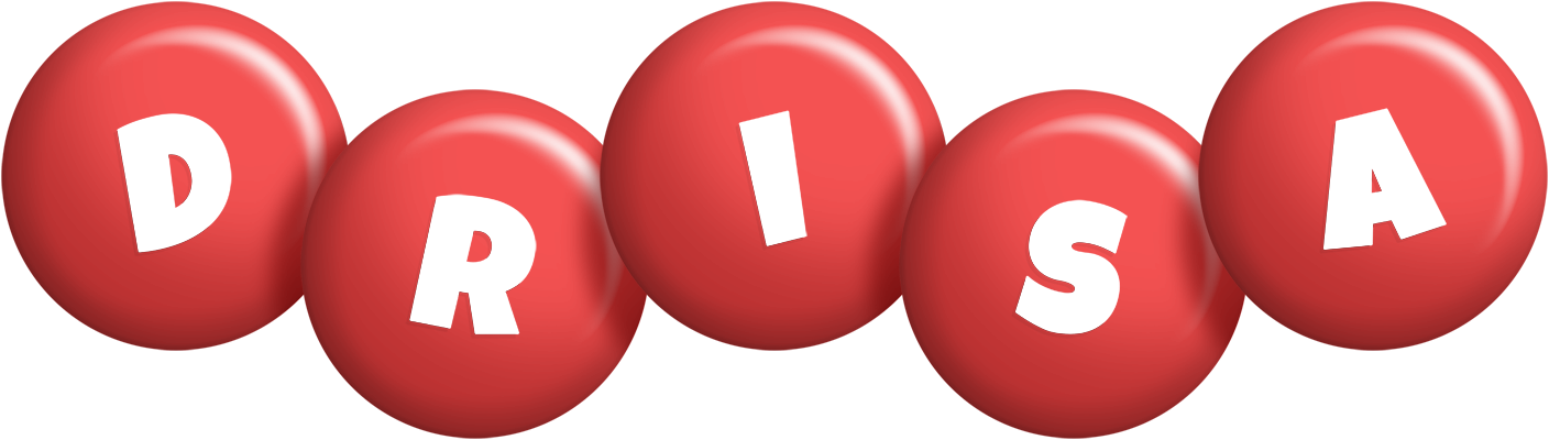 Drisa candy-red logo